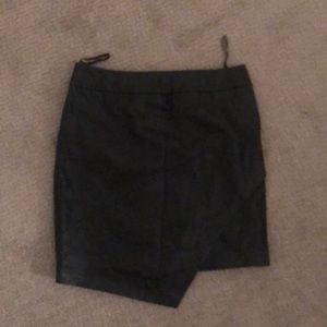 zadig voltaire leather skirt